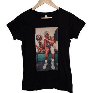 NEW TeePublic Steph Curry Short Sleeve Heavyweight Cotton Graphic Tee. Small.